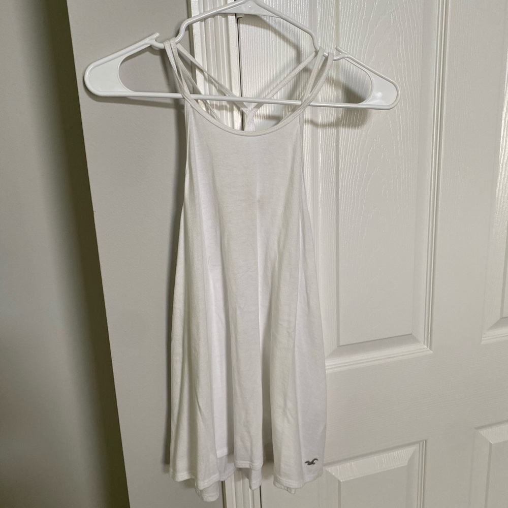 White Strappy tank top